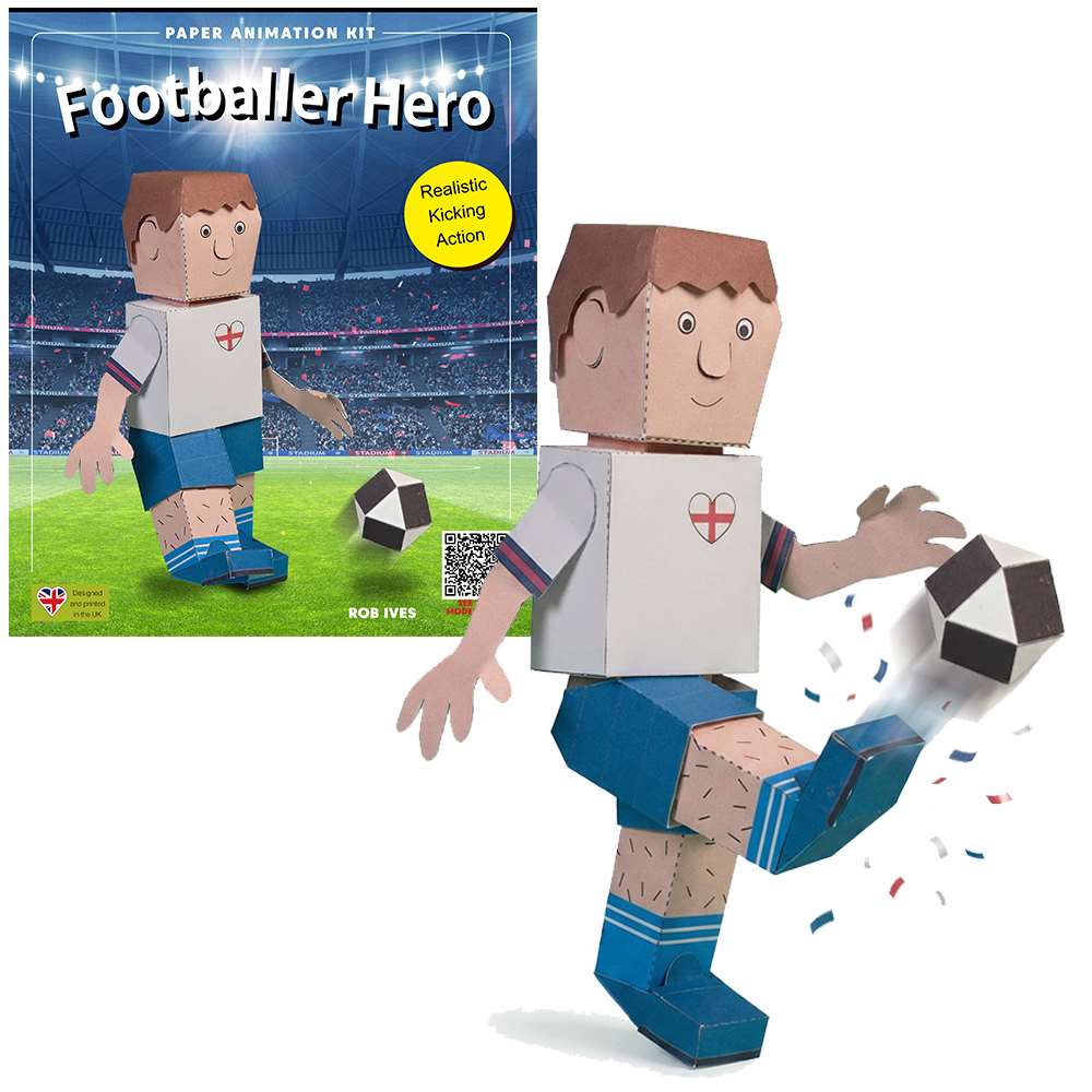 Football Hero Paper Animated Kit